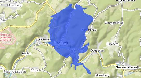 Bodenrichtwertkarte Bad Ems